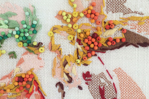 Het Borduurburo, Martine van 't Hul, borduren, handwerk, kunstenaar