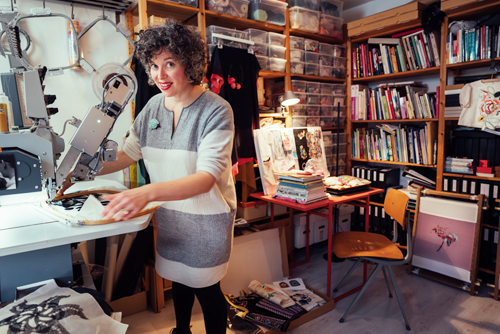 Het Borduurburo, Martine van 't Hul, Bugaboo, borduren, handwerk, kunstenaar, embroidery