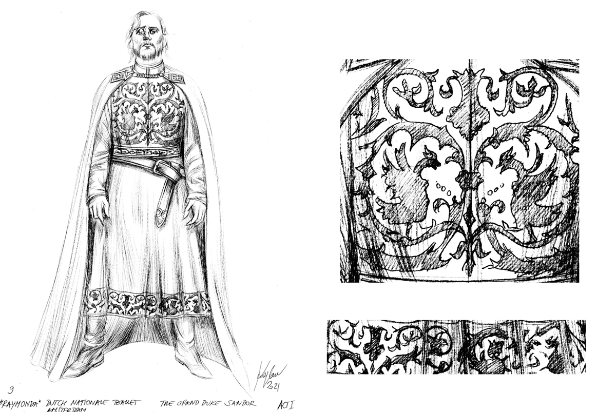 Het Borduurburo, Martine van 't Hul, Dutch National Ballet, borduren, handwerk, kunstenaar, embroidery