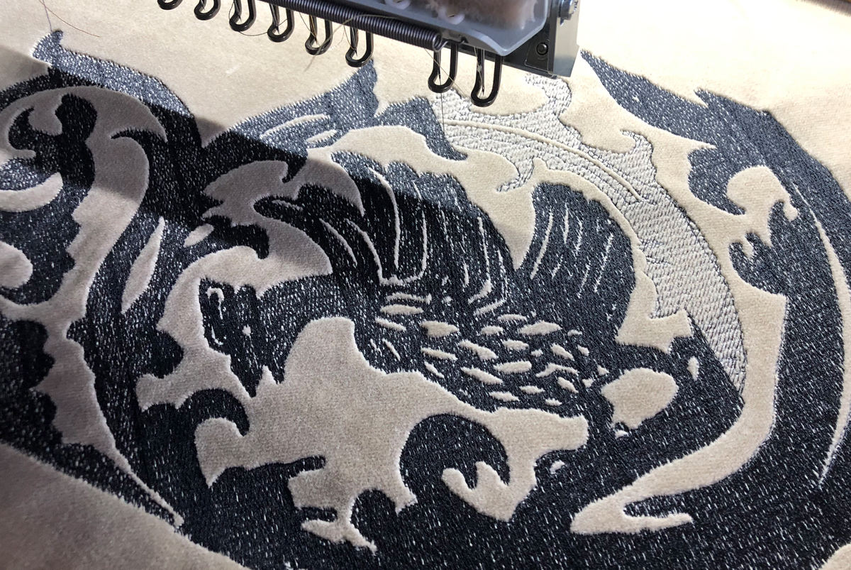 Het Borduurburo, Martine van 't Hul, Dutch National Ballet, borduren, handwerk, kunstenaar, embroidery