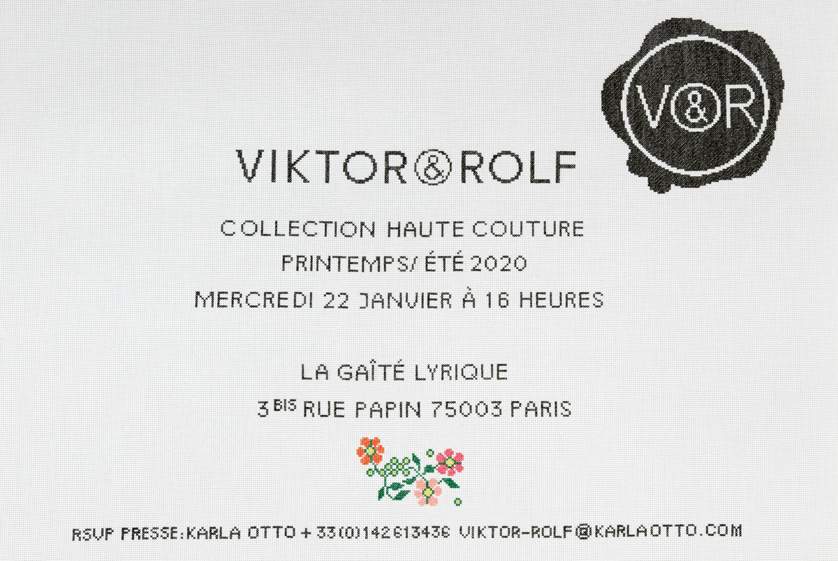 Het Borduurburo, Martine van 't Hul, Viktor & Rolf, borduren, handwerk, kunstenaar, embroidery